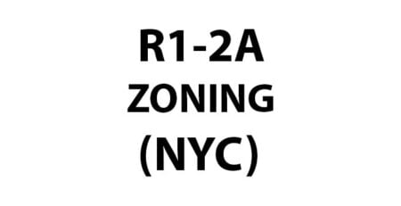 nyc residential zoning R1-2A
