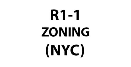zoning R1-1 requirements in NYC