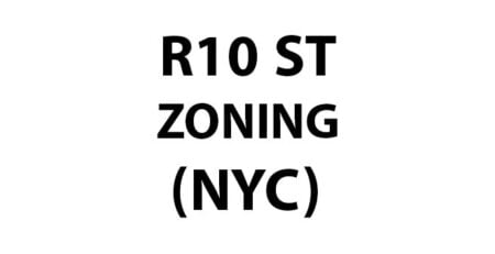 New York City Zoning R10 Standard Tower