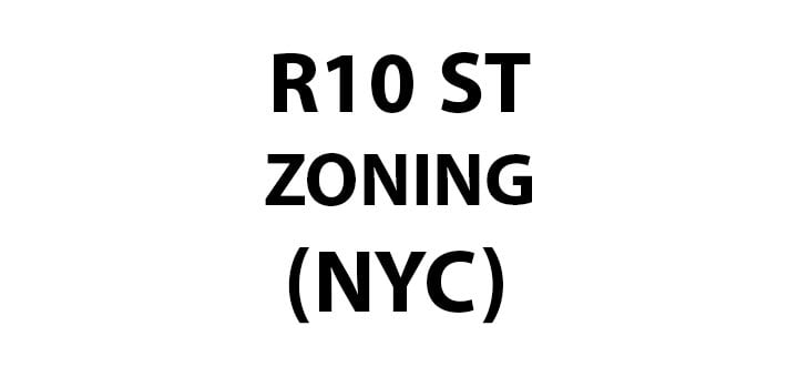 New York City Zoning R10 Standard Tower