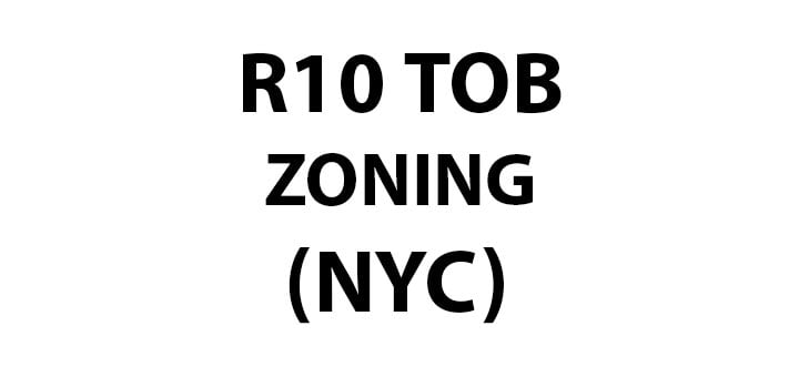 New York City Zoning R10 Tower On a Base