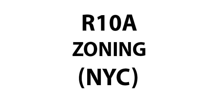 New York City Zoning R10A Quality Housing
