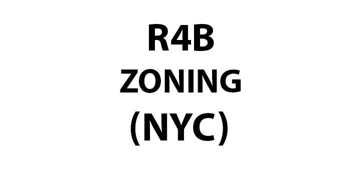 NYC RESIDENTIAL ZONING R4B