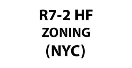 RESIDENTIAL ZONING R7-2 HEIGHT FACTOR