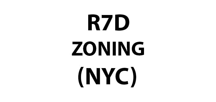 nyc residential zoning R7D