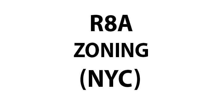 New York City Zoning R8A