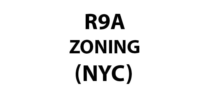 New York City Zoning R9A