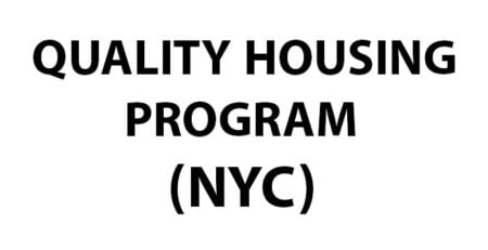 Quality Housing Program zoning code in nyc