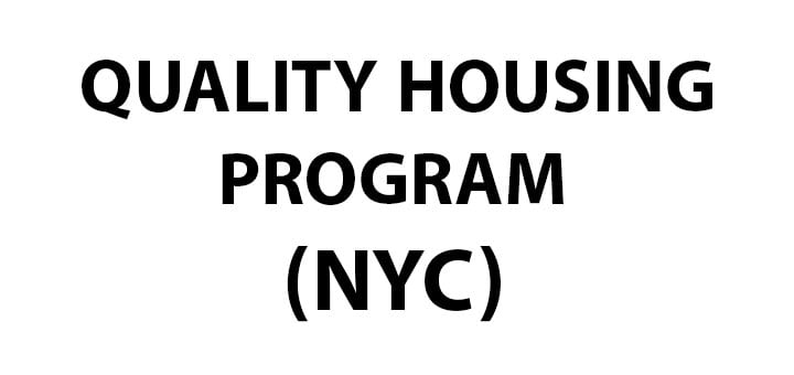 Quality Housing Program zoning code in nyc
