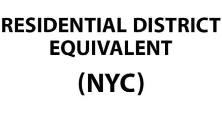 RESIDENTIAL-DISTRICT-EQUIVALENT