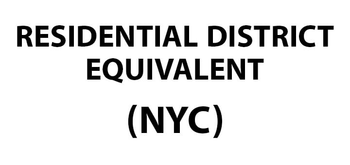 RESIDENTIAL-DISTRICT-EQUIVALENT