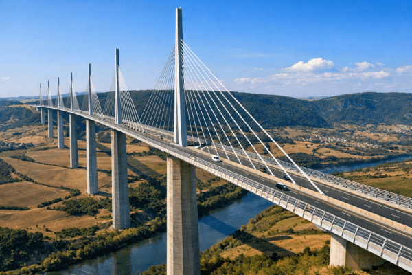 Cable-stayed bridge