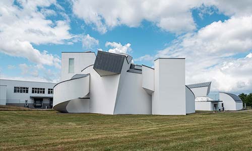 haptic-architecture The-Vitra-Design-Museum-in-Weil-am-Rhein,-Germany