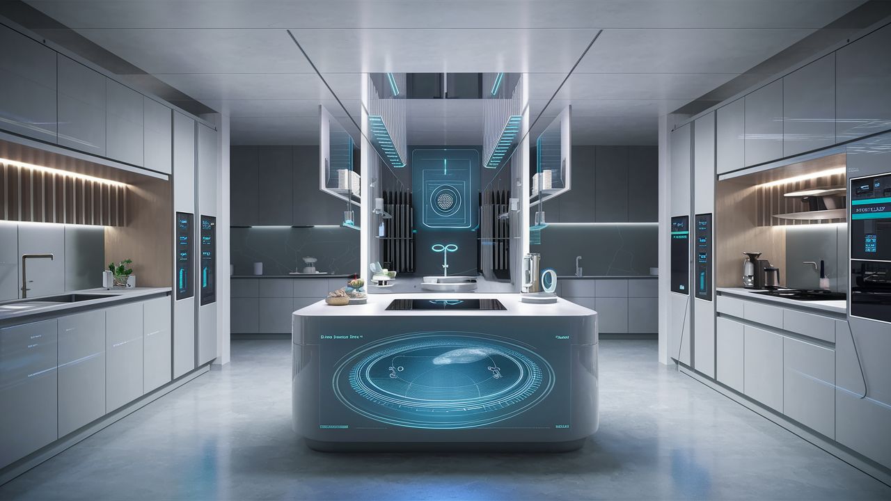 HighTech Appliances kitchen design idea for 2024