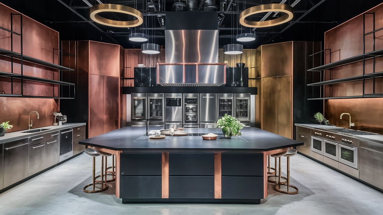 Mixed Metals kitchen design idea for 2024
