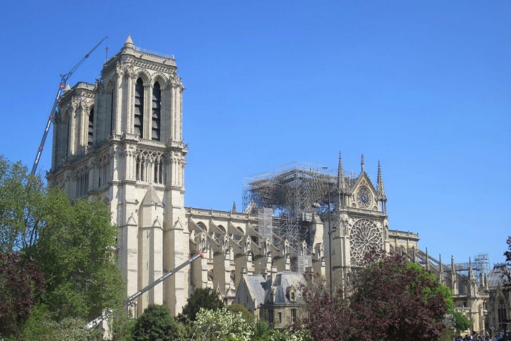 Church flying Buttresses