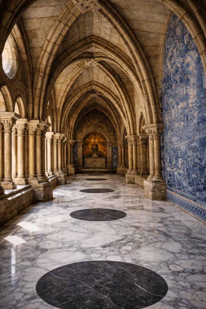 pointed arches in Gothic Architecture