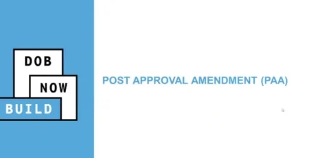 nyc dob post approval amendment-paa