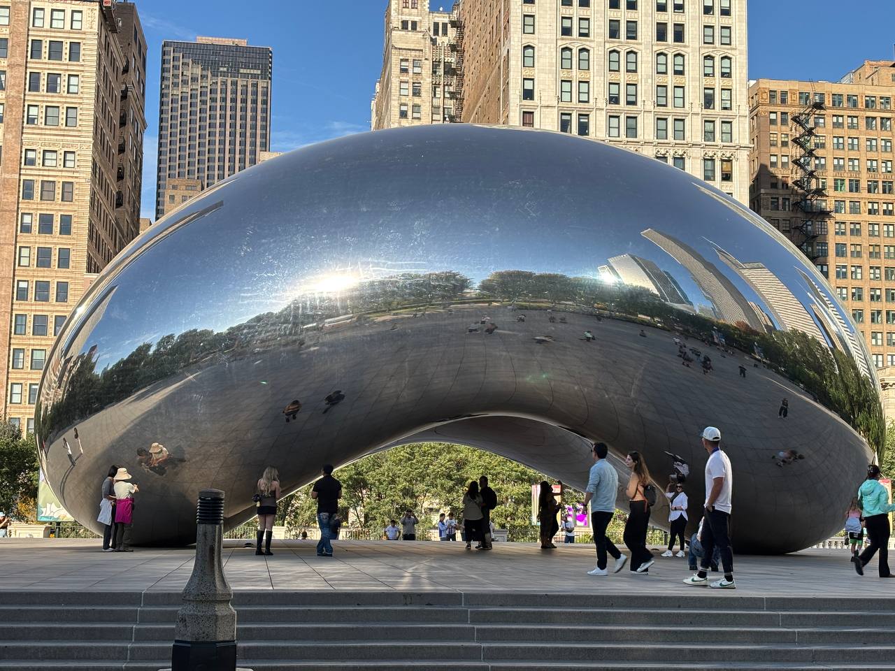 Chicago Bean sculpture